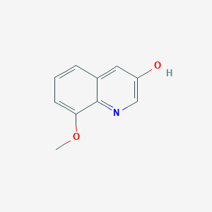 molecular formula C10H9NO2 B3022830 8-Methoxyquinolin-3-ol CAS No. 214349-09-4