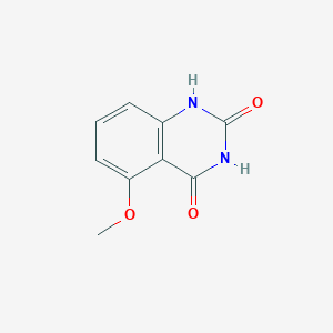 molecular formula C9H8N2O3 B3022839 5-Methoxyquinazoline-2,4(1H,3H)-dione CAS No. 61948-86-5