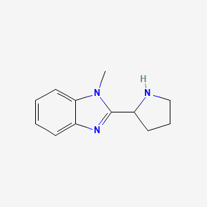 1-Methyl-2-pyrrolidin-2-ylbenzimidazole
