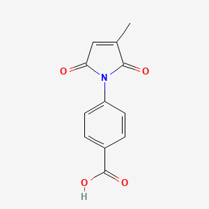 4-(3-methyl-2,5-dioxo-2,5-dihydro-1H-pyrrol-1-yl)benzoic acid