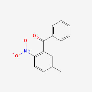molecular formula C14H11NO3 B3022855 (5-Methyl-2-nitro-phenyl)-phenyl-methanone CAS No. 781647-96-9