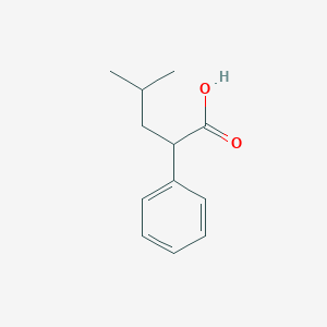 molecular formula C12H16O2 B3022881 4-Methyl-2-phenylpentanoic acid CAS No. 14320-58-2