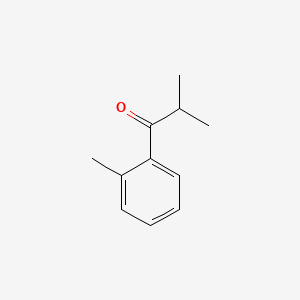 molecular formula C11H14O B3022887 2-Methyl-1-(2-methylphenyl)propan-1-one CAS No. 2040-21-3