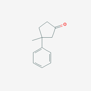3-Methyl-3-phenylcyclopentan-1-one