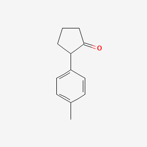 molecular formula C12H14O B3022899 2-(4-Methylphenyl)cyclopentan-1-one CAS No. 22460-07-7