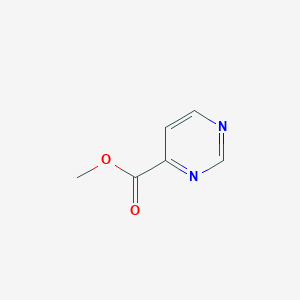 molecular formula C6H6N2O2 B030229 Methyl pyrimidine-4-carboxylate CAS No. 2450-08-0