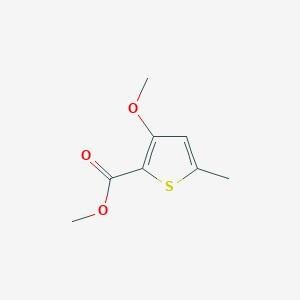 molecular formula C8H10O3S B3022906 Methyl 3-methoxy-5-methylthiophene-2-carboxylate CAS No. 181063-59-2