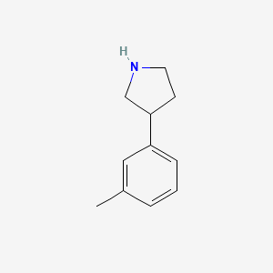3-(3-Methylphenyl)pyrrolidine