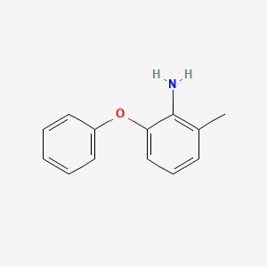 molecular formula C13H13NO B3022912 2-Methyl-6-phenoxyaniline CAS No. 60287-70-9
