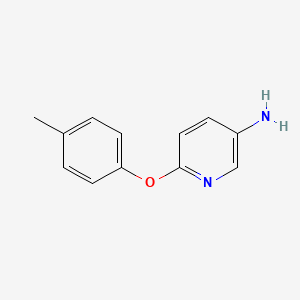 molecular formula C12H12N2O B3022913 6-(4-Methylphenoxy)pyridin-3-amine CAS No. 752969-65-6