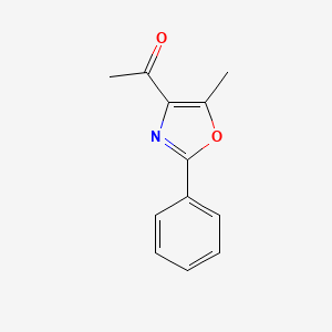 1-(5-Methyl-2-phenyl-1,3-oxazol-4-yl)ethan-1-one