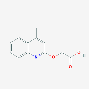 molecular formula C12H11NO3 B3022934 2-((4-Methylquinolin-2-yl)oxy)acetic acid CAS No. 194659-06-8