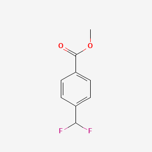 molecular formula C9H8F2O2 B3022980 Methyl 4-(Difluoromethyl)benzoate CAS No. 444915-76-8