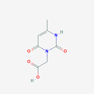 molecular formula C7H8N2O4 B3022985 (4-Methyl-2,6-dioxo-3,6-dihydro-2H-pyrimidin-1-YL)-acetic acid CAS No. 54069-85-1
