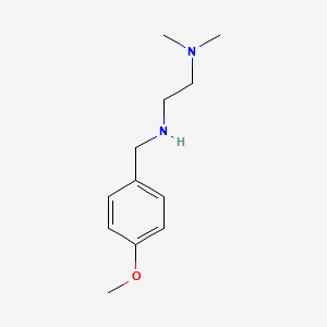 molecular formula C12H20N2O B3023083 N'-(4-Methoxy-benzyl)-N,N-dimethyl-ethane-1,2-diamine CAS No. 65875-39-0
