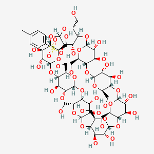 molecular formula C57H90O40S B3023112 Pubchem_44629885 CAS No. 97227-32-2