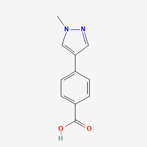 4-(1-methyl-1H-pyrazol-4-yl)benzoic acid