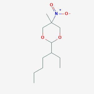 2-(Heptan-3-yl)-5-methyl-5-nitro-1,3-dioxane