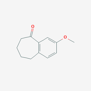3-Methoxy-6,7,8,9-tetrahydro-5H-benzo[7]annulen-5-one