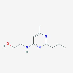 2-((6-Methyl-2-propylpyrimidin-4-yl)amino)ethanol