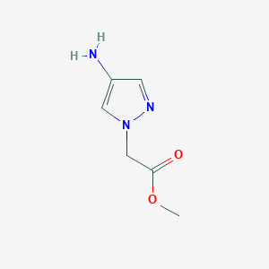 methyl 2-(4-amino-1H-pyrazol-1-yl)acetate