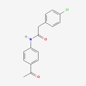 molecular formula C16H14ClNO2 B3023175 CBMicro_010679 CAS No. 349425-56-5