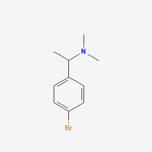 molecular formula C10H14BrN B3023192 1-(4-bromophenyl)-N,N-dimethylethanamine CAS No. 140621-51-8