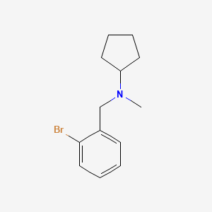 N-(2-bromobenzyl)-N-cyclopentyl-N-methylamine