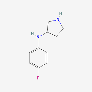 N-(4-fluorophenyl)pyrrolidin-3-amine