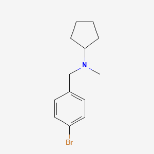N-(4-bromobenzyl)-N-cyclopentyl-N-methylamine