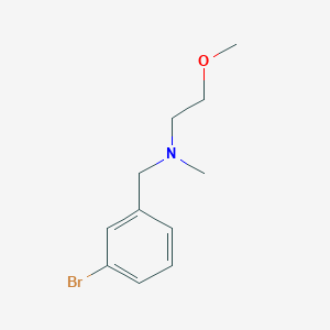 molecular formula C11H16BrNO B3023202 N-(3-bromobenzyl)-N-(2-methoxyethyl)-N-methylamine CAS No. 1119452-92-4