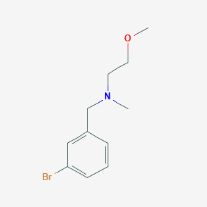 N-(3-bromobenzyl)-N-(2-methoxyethyl)-N-methylamine
