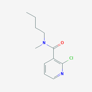 molecular formula C11H15ClN2O B3023246 N-Butyl-2-chloro-N-methylnicotinamide CAS No. 1016761-54-8