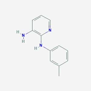 molecular formula C12H13N3 B3023251 N2-(m-Tolyl)pyridine-2,3-diamine CAS No. 176032-17-0