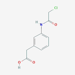 B3023255 N-Chloroacetyl-3-aminophenylacetic acid CAS No. 1221792-51-3