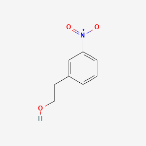 molecular formula C8H9NO3 B3023286 2-(3-Nitrophenyl)ethanol CAS No. 52022-77-2