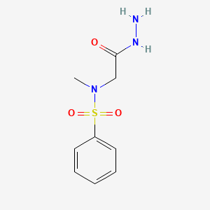 N-(2-hydrazino-2-oxoethyl)-N-methylbenzenesulfonamide