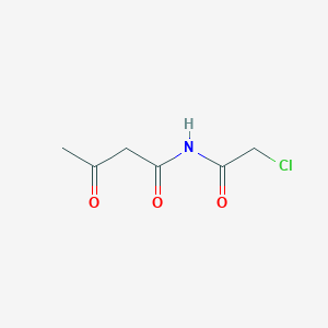 N-(2-chloroacetyl)-3-oxobutanamide