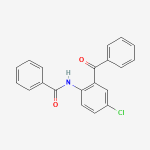 N-(2-benzoyl-4-chlorophenyl)benzamide