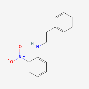 molecular formula C14H14N2O2 B3023311 2-nitro-N-(2-phenylethyl)aniline CAS No. 100870-32-4