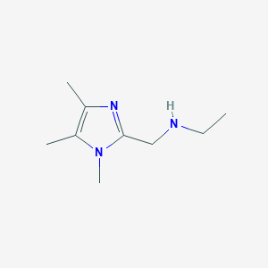 N-[(1,4,5-trimethyl-1H-imidazol-2-yl)methyl]ethanamine dihydrochloride