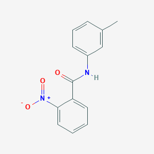 molecular formula C14H12N2O3 B3023323 n-(3-Methylphenyl)-2-nitrobenzamide CAS No. 50623-64-8