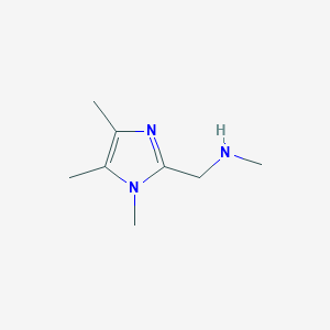 methyl[(trimethyl-1H-imidazol-2-yl)methyl]amine