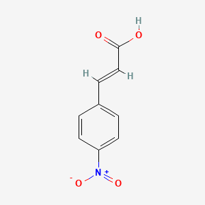 molecular formula C9H7NO4 B3023331 4-Nitrocinnamic acid CAS No. 882-06-4