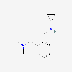 N-{2-[(dimethylamino)methyl]benzyl}cyclopropanamine dihydrochloride