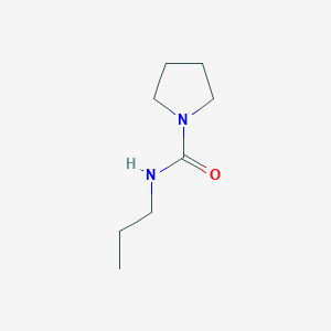 molecular formula C8H16N2O B3023364 N-propylpyrrolidine-1-carboxamide CAS No. 348594-03-6
