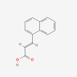 molecular formula C13H10O2 B3023370 3-(1-Naphthyl)acrylic acid CAS No. 2006-14-6