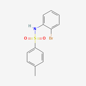 molecular formula C13H12BrNO2S B3023384 N-(2-bromophenyl)-4-methylbenzene-1-sulfonamide CAS No. 1024-38-0
