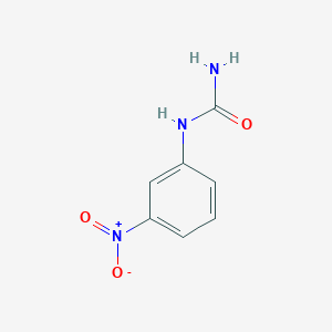 molecular formula C7H7N3O3 B3023386 (3-Nitrophenyl)urea CAS No. 13142-61-5