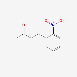 molecular formula C10H11NO3 B3023388 4-(2-Nitrophenyl)butan-2-one CAS No. 58751-62-5
